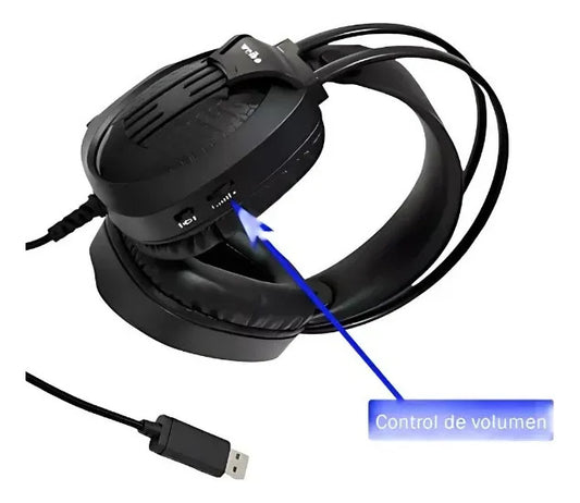 Diadema Gamer G10 USB – Sonido Inmersivo