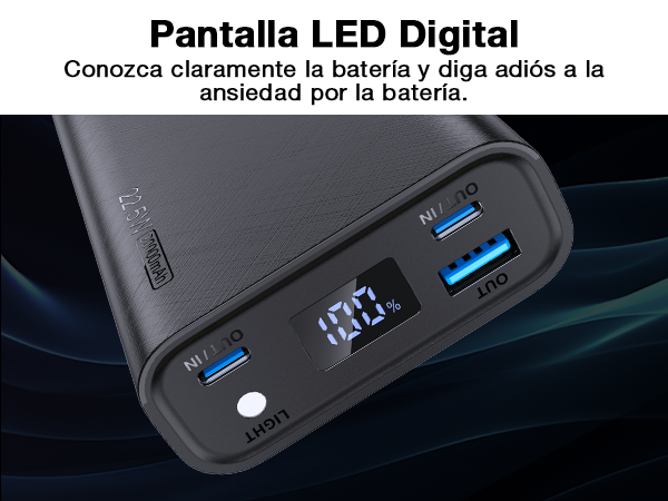 Bateria Power Bank 22.5w 20000mA