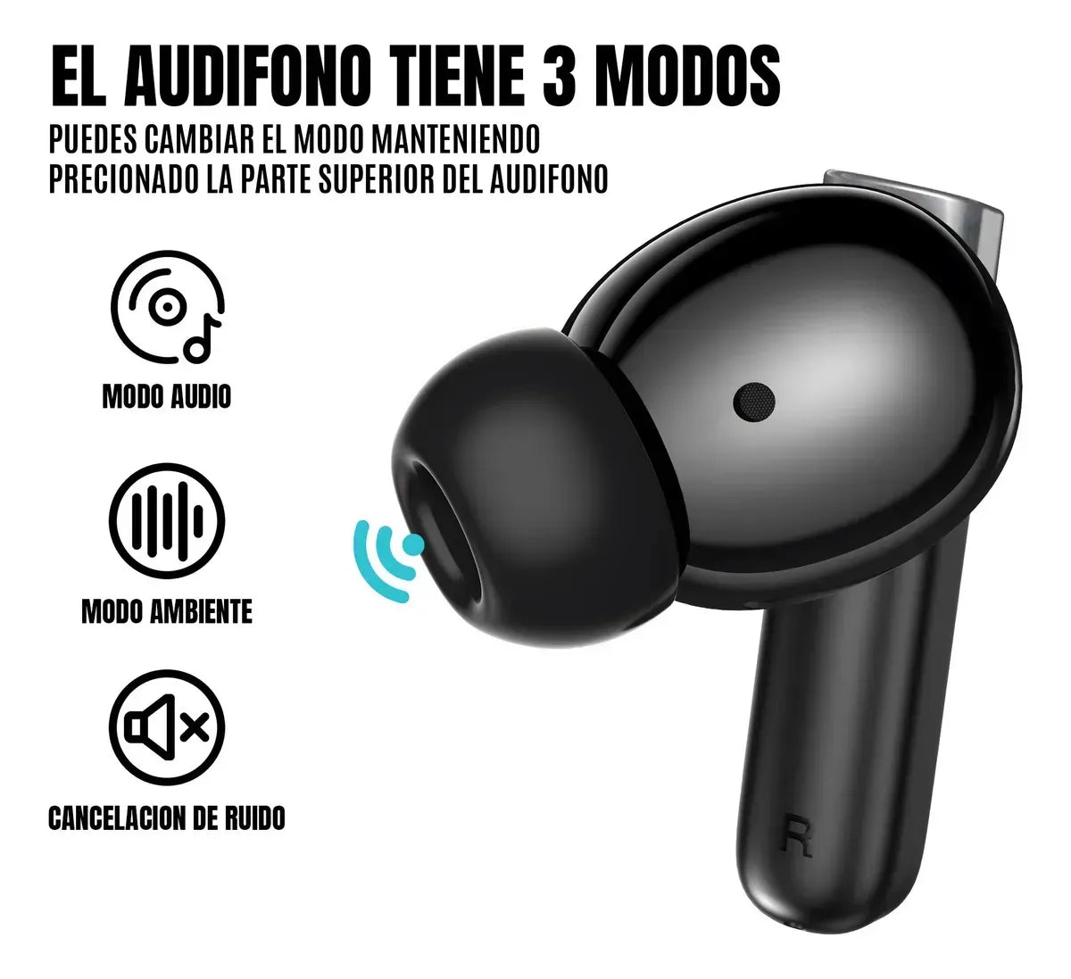 Audifonos Inalambricos Bluetooth BT887 A