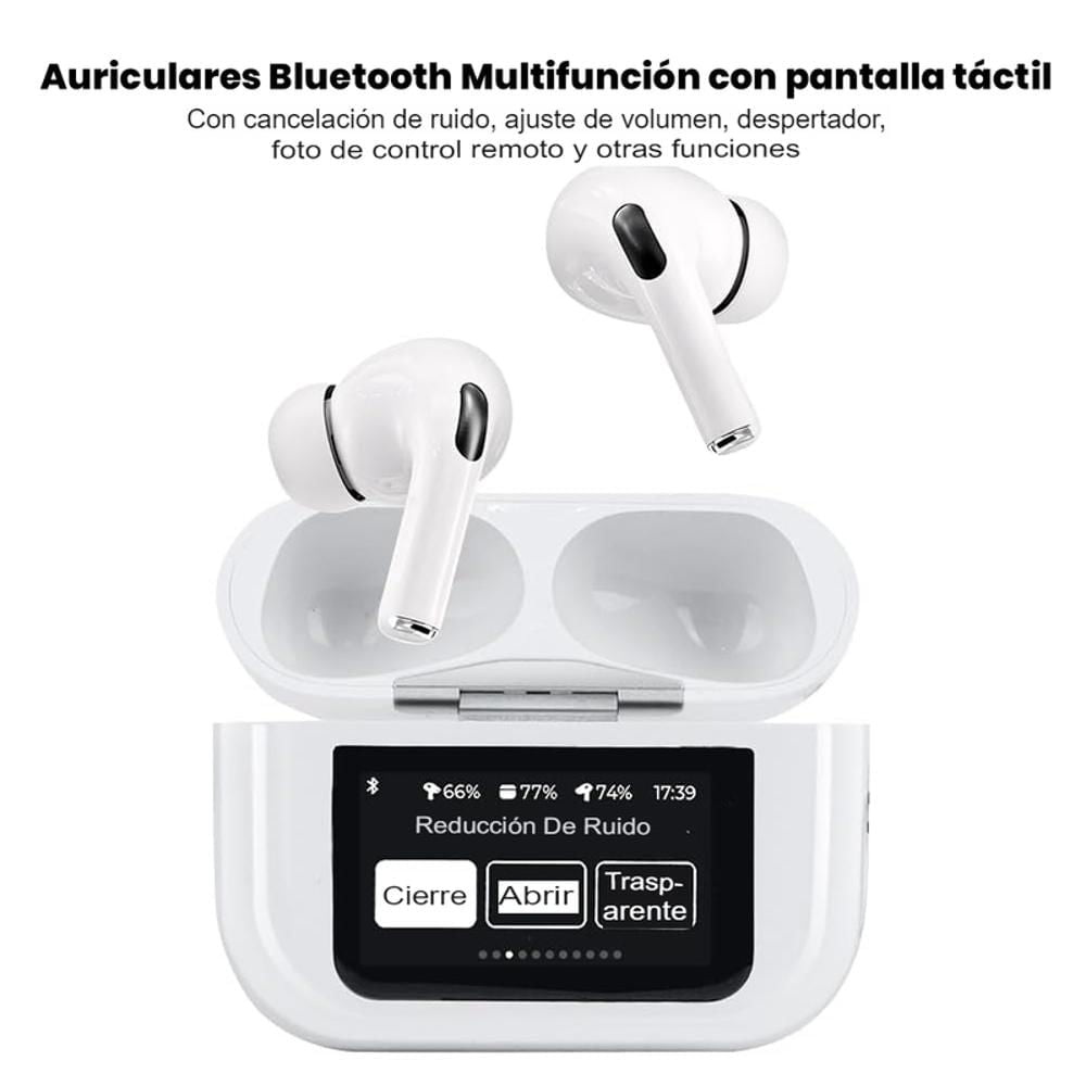 Audifonos Inalambricos Anc Pantalla Tact