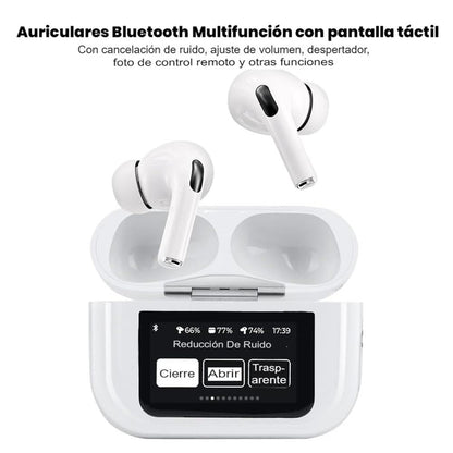 Audifonos Inalambricos Anc Pantalla Tact