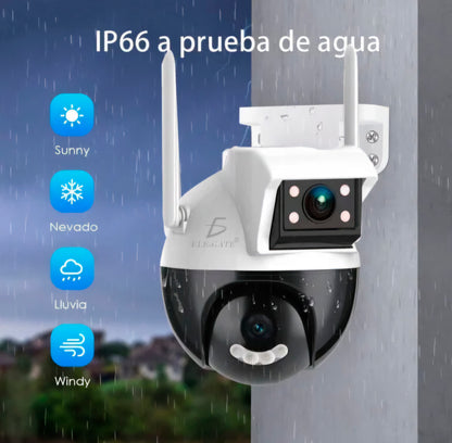 Cámara Seguridad Inalámbrica WiFi Bidire