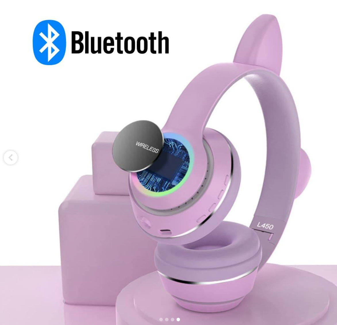 DIADEMA BLUETOOTH OREJAS L450